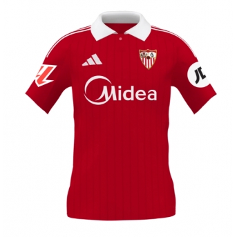 Sevilla Maglia Gara Trasferta Repliche 2025-26 Maniche Corte